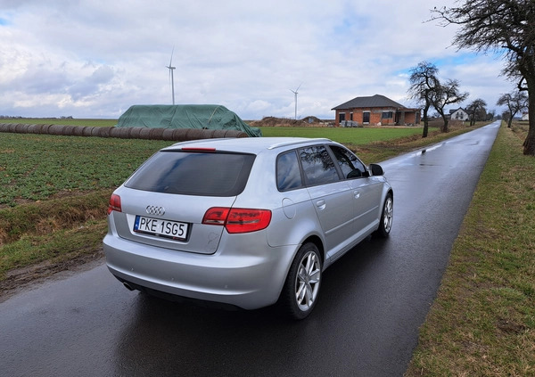 Audi A3 cena 24000 przebieg: 289000, rok produkcji 2010 z Kępno małe 106